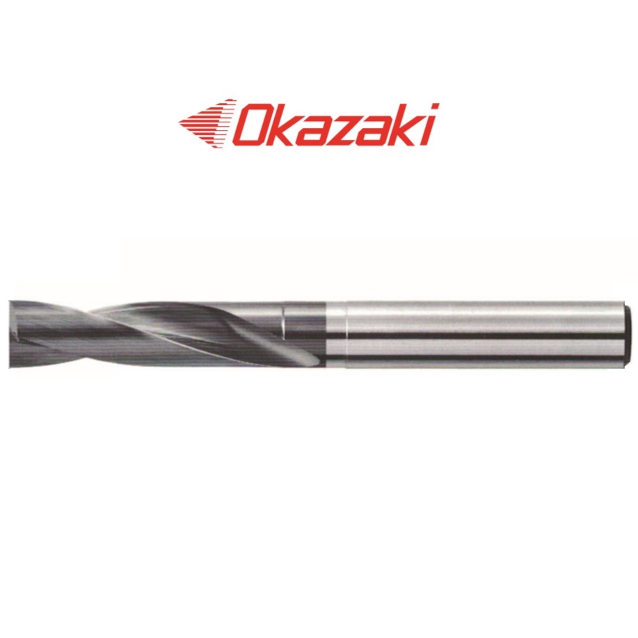 ดอกสว่านคาร์ไบด์แบบแบน - Solid Carbide Flat Drills SDFA Series [Brand: Okazaki]