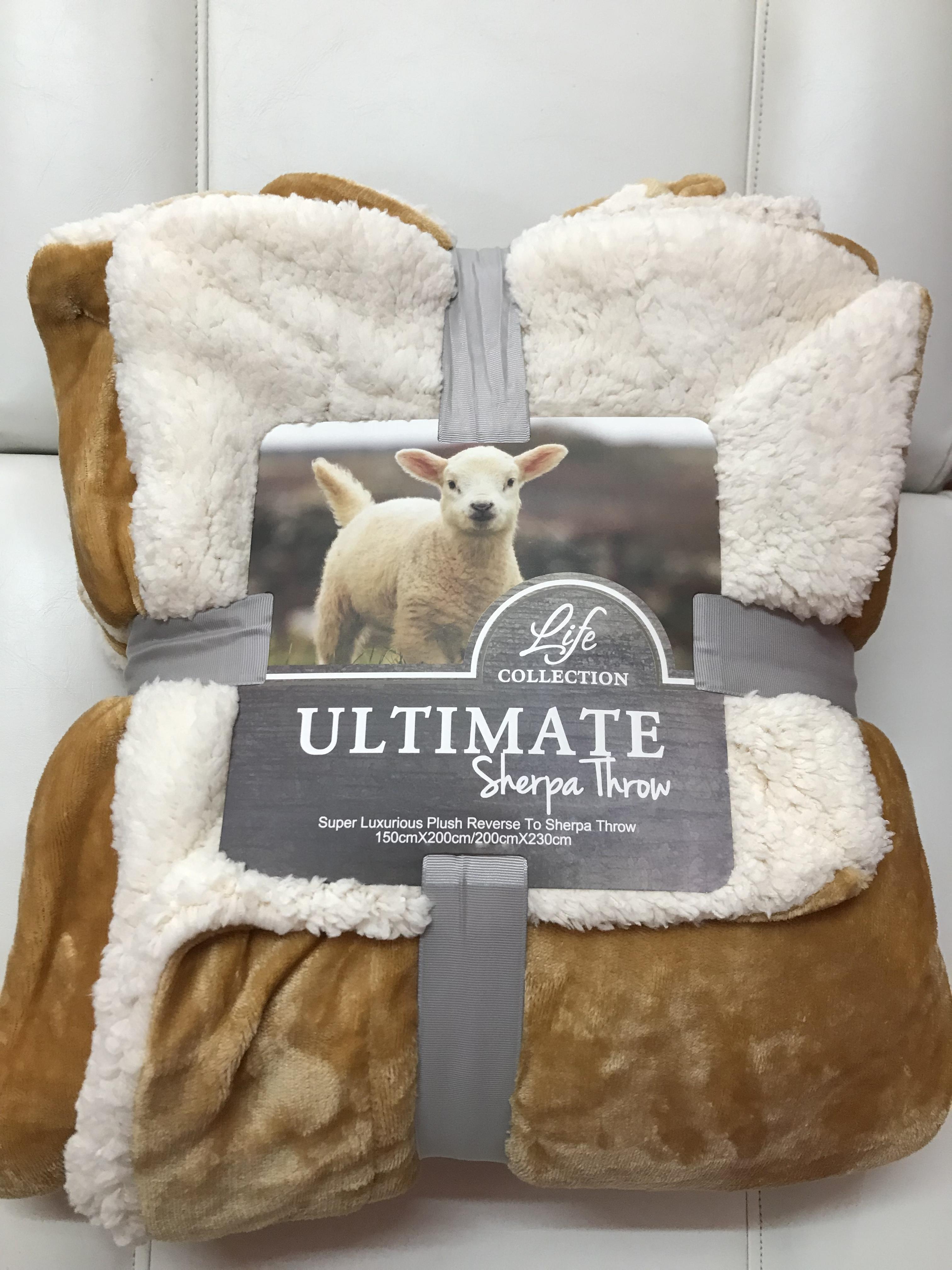 ผ้าห่มขนแกะ8ฟุต 2 ชั้น รุ่นสีเดียว โปร 595 ส่งฟรี