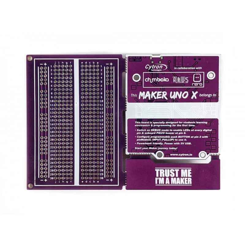 Maker UNO X Simplifying Arduino for Classrooms