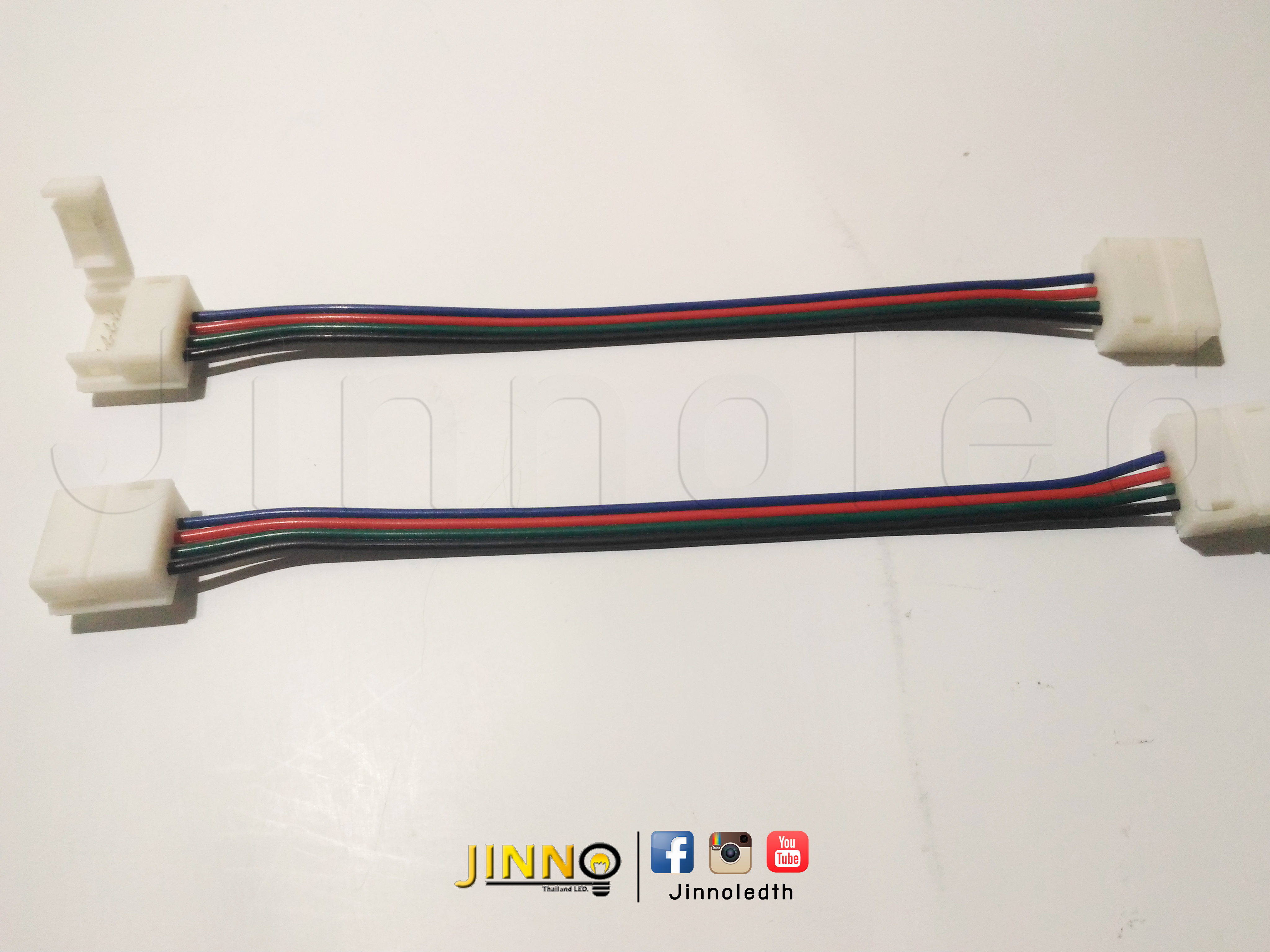 คอนเน็คเตอร์ไฟริบบิ้น 5050 / Connector for 12v strip light 5050