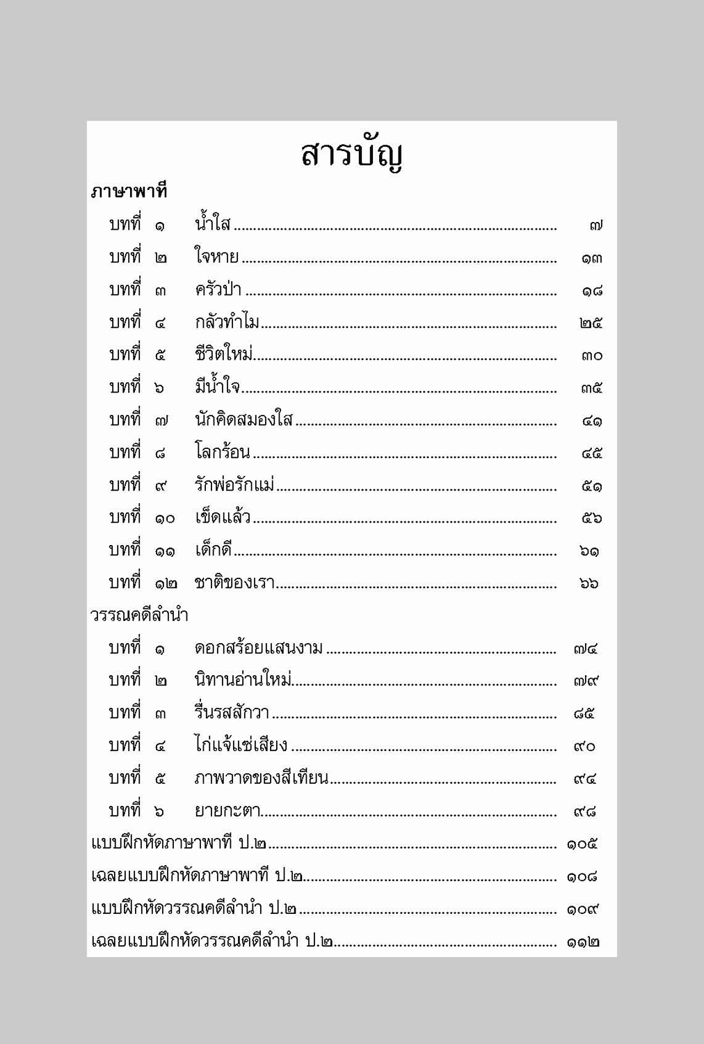 คำศัพท์ ภาษาไทย ป.2 (หลักสูตรปรับปรุง พ.ศ.2560) โดย พ.ศ.พัฒนา