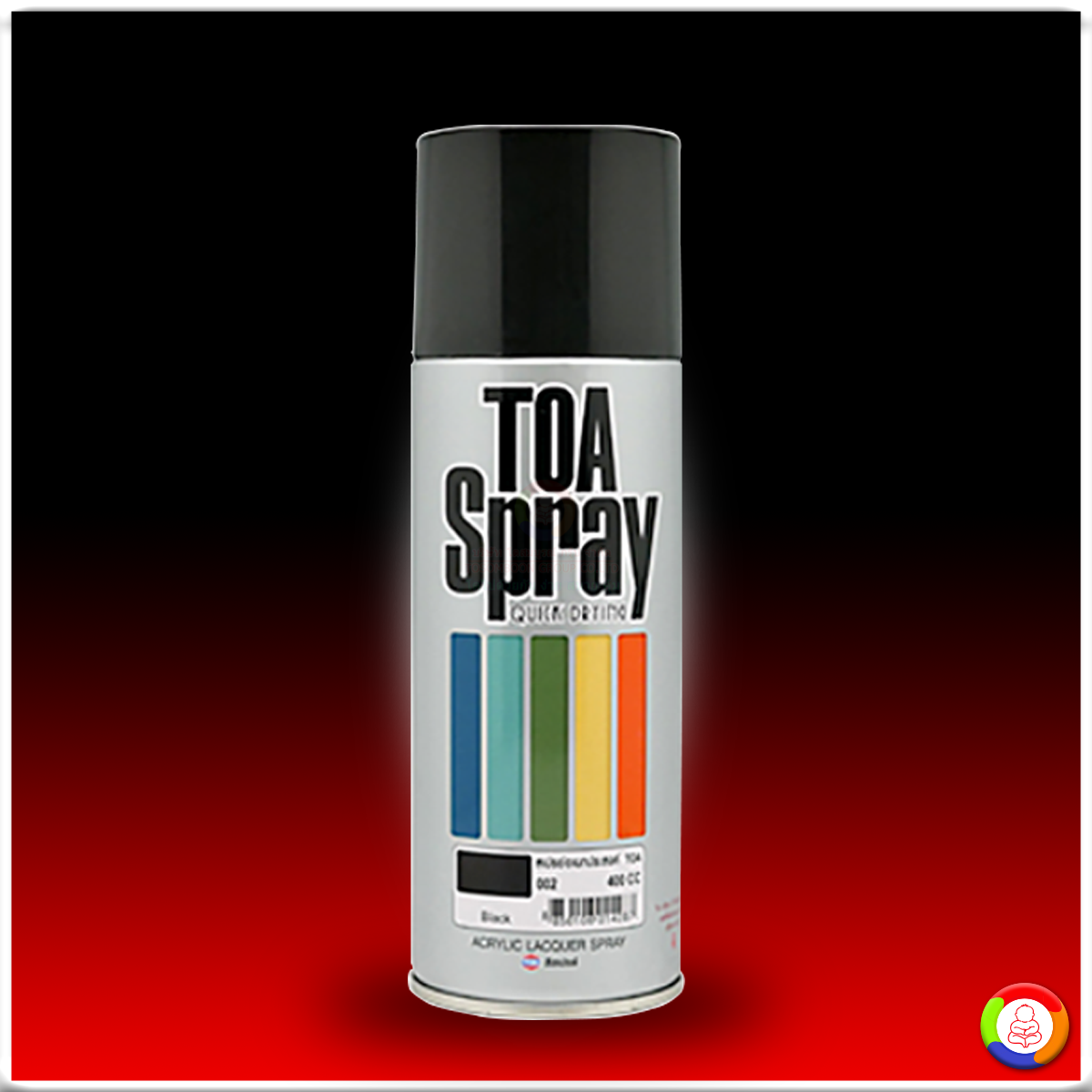 TOA Acrylic Lacquer Spray: For All Purposes ทีโอเอ สีสเปรย์อเนกประสงค์