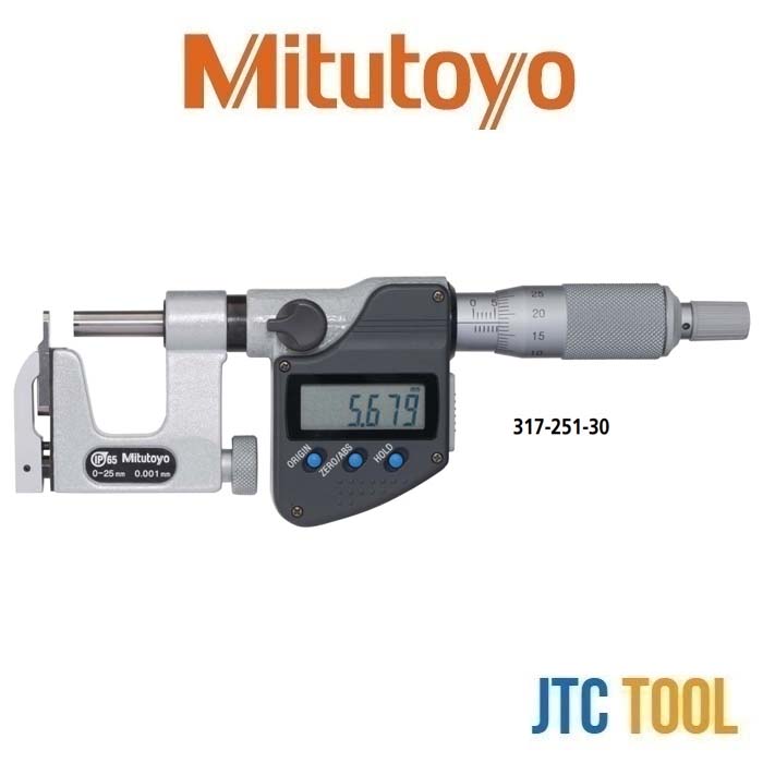 ดิจิตอลยูนิไมค์ไมโครมิเตอร์ - Digital Uni-Mike Micrometers [Series 317] [Brand: Mitutoyo]