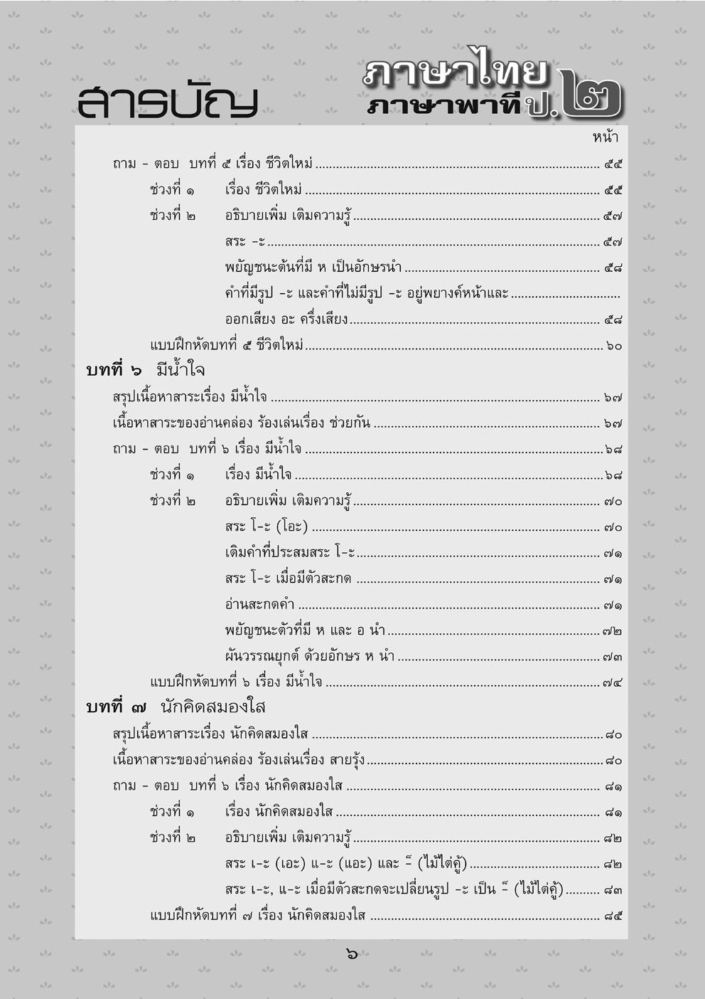 สรุป ถามตอบ และแบบฝึกหัด ภาษาไทย ป.2 ภาษาพาที โดย พ.ศ.พัฒนา