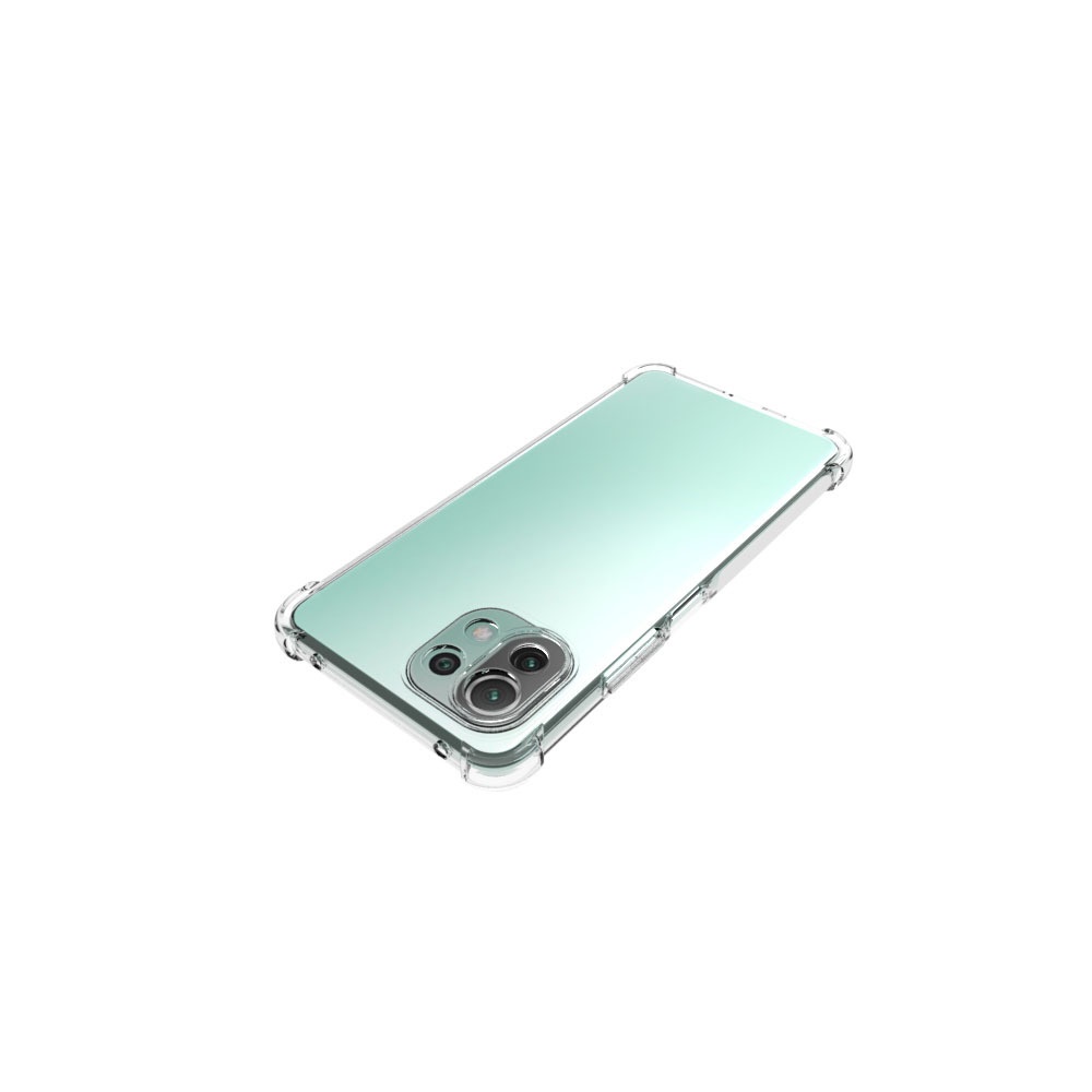 เคส Xiaomi Mi 11 Lite แบบ TPU ใสเสริมขอบและมุมกันกระแทก