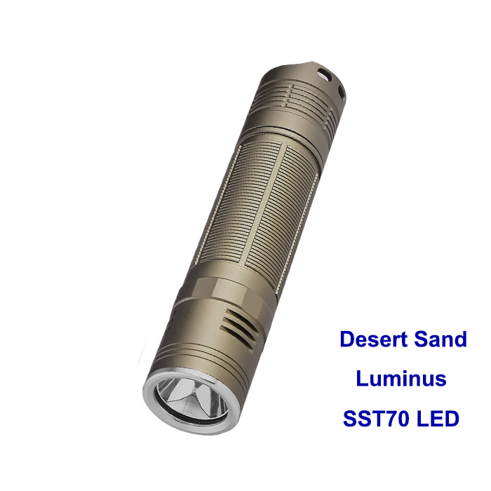 ไฟฉายแรงสูงขนาดเล็ก Pioneman K21X Desert Sand หลอด SST70 , 3000 LM