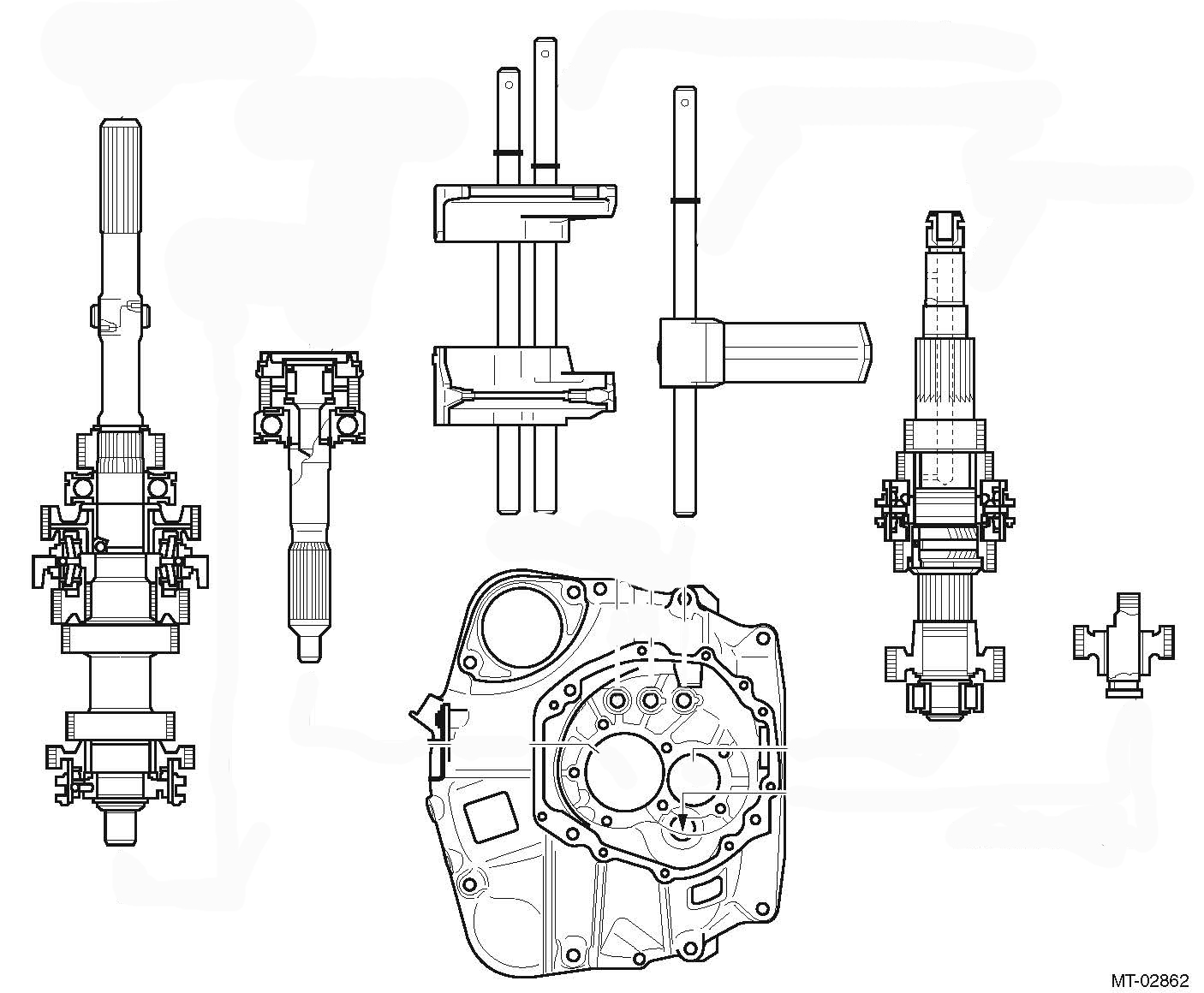 หนังสือ คู่มือซ่อม และถอดประกอบ เกียร์ TX6A(AT), TL70(MT) SUBARU BRZ 2012-2015 ภาษา อังกฤษ (EN)