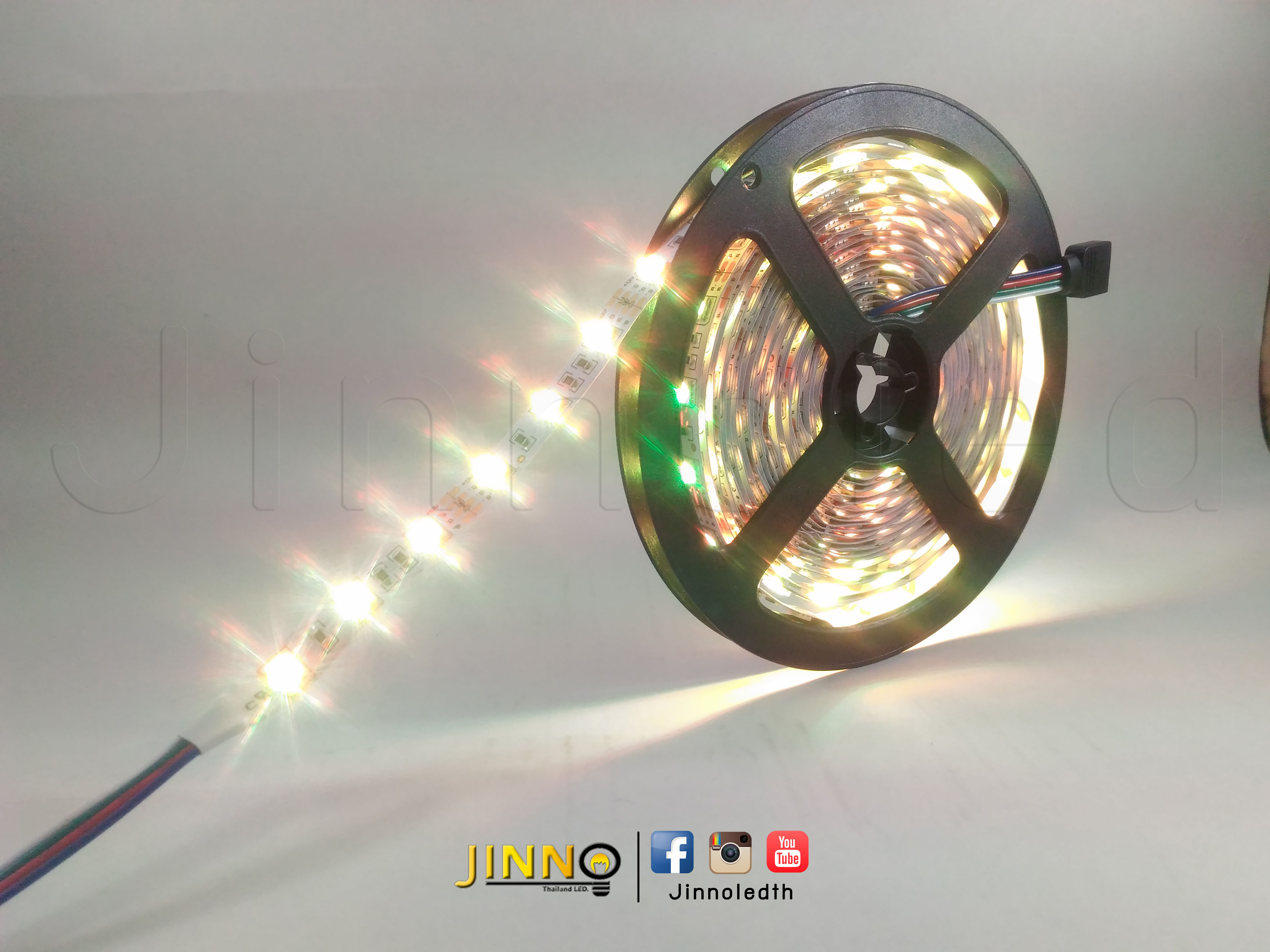 ไฟริบบิ้น 12v รุ่น 5050 IP20 : แบบไม่กันน้ำ