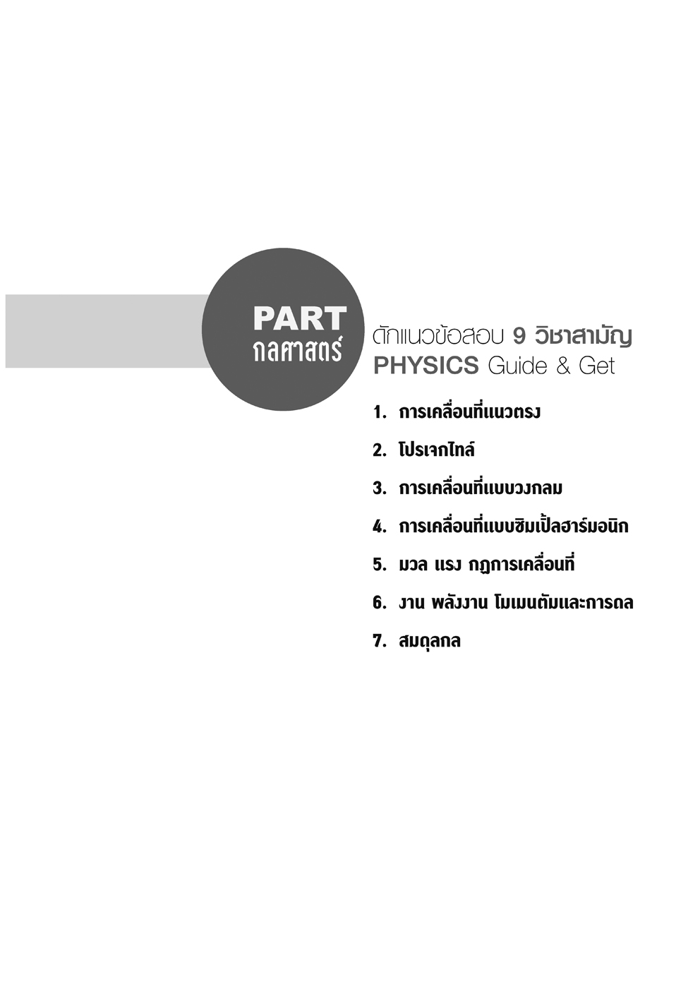 ลุยข้อสอบ ฟิสิกส์ Guide & Get โดย พ.ศ.พัฒนา