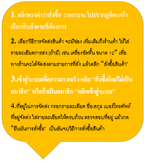วิธีการสั่งซื้อสินค้า2