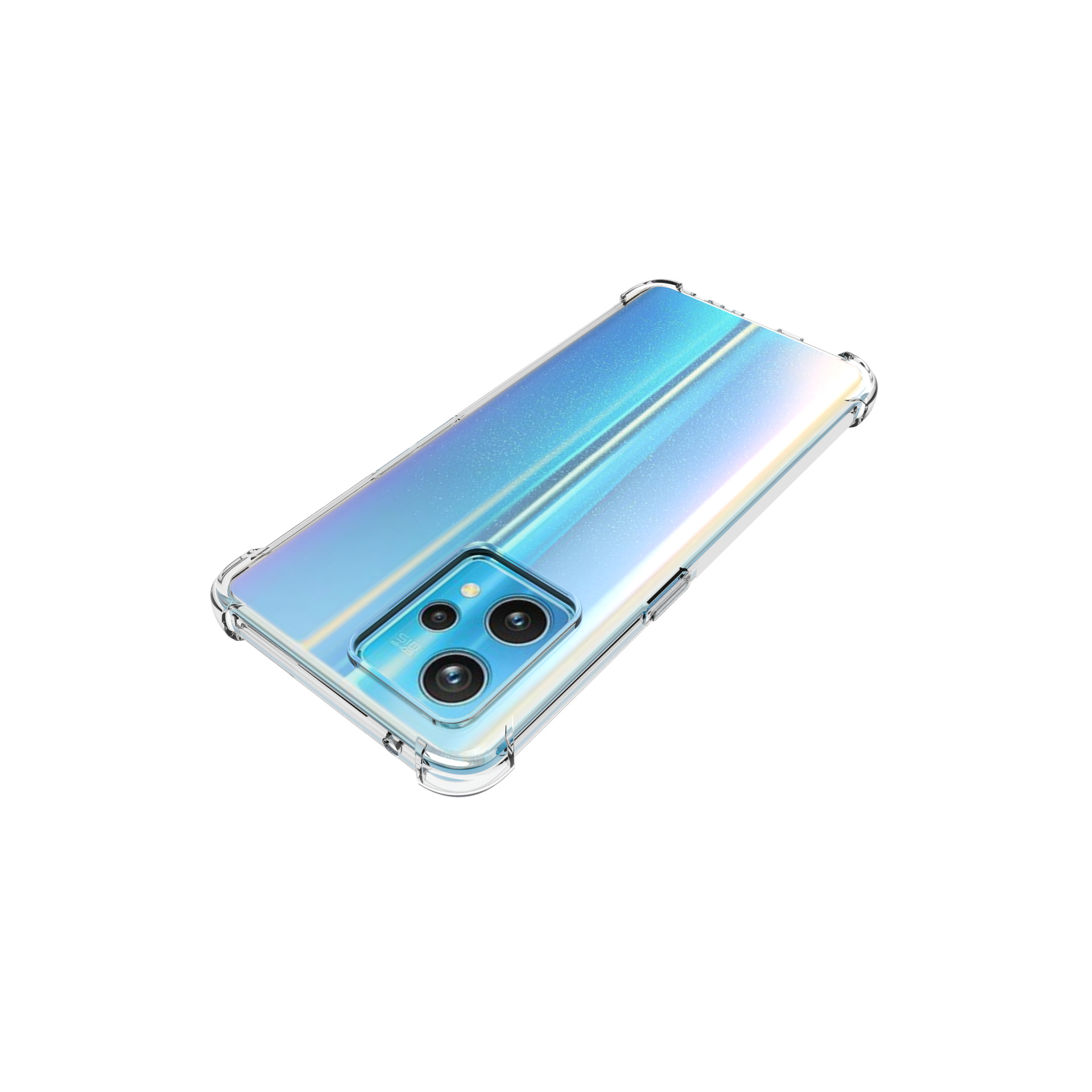 เคส realme 9 Pro Plus แบบ TPU ใสเสริมขอบและมุมกันกระแทก