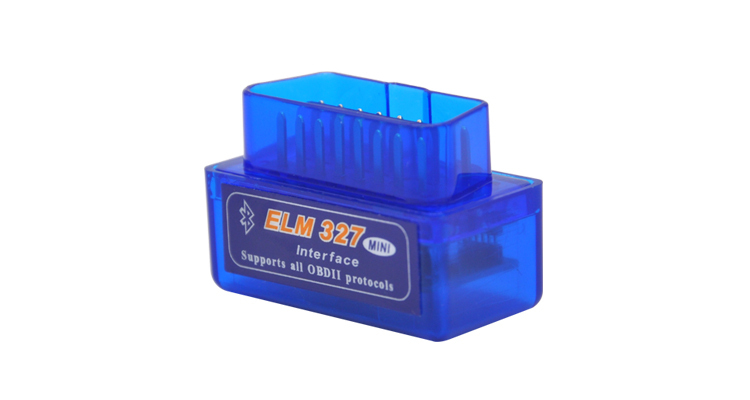ELM327 OBD-II MINI Bluetooth (สีฟ้า)