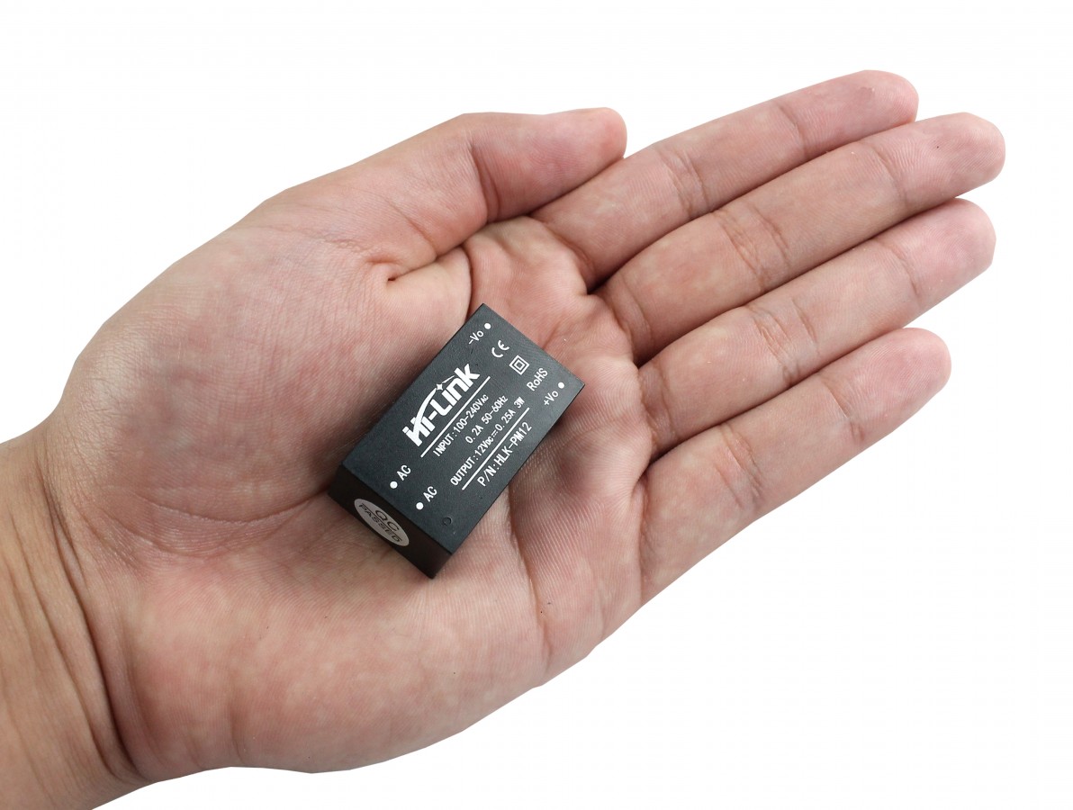 Hi-Link HLK-PM12 Switching Power Supply กล่องแปลงไฟ แบบบัดกรี AC 220V to DC 12V