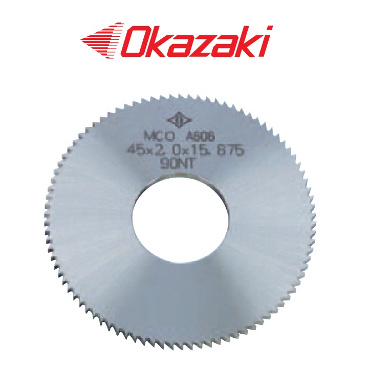 ใบคัตเตอร์ SFM - Screw Slotting Cutter (45 Dia.) Non-coated SFM Series [Brand: Okazaki]