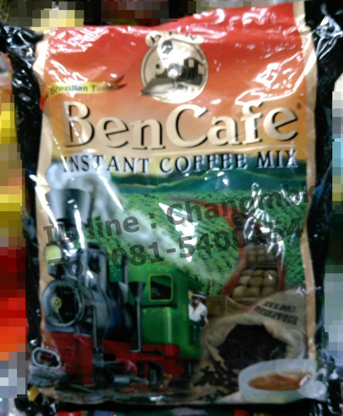 กาแฟ รถไฟ Ben Cafe (50 ซอง)