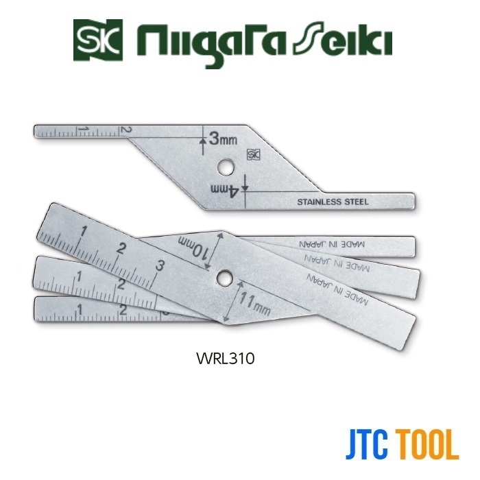 Niigata Seiki SK เกจวัดแนวเชื่อม รุ่น WRL - Root Limit Gauge Series WRL