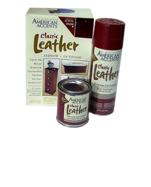 Rust-Oleum American Accents Classic Leather Spray Kit สีลายหนัง