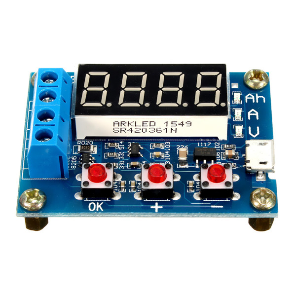 อุปกรณ์ทดสอบความจุถ่านลิเธียม ZB2L3 Lithium Battery Capacity Tester External Load Discharge Module