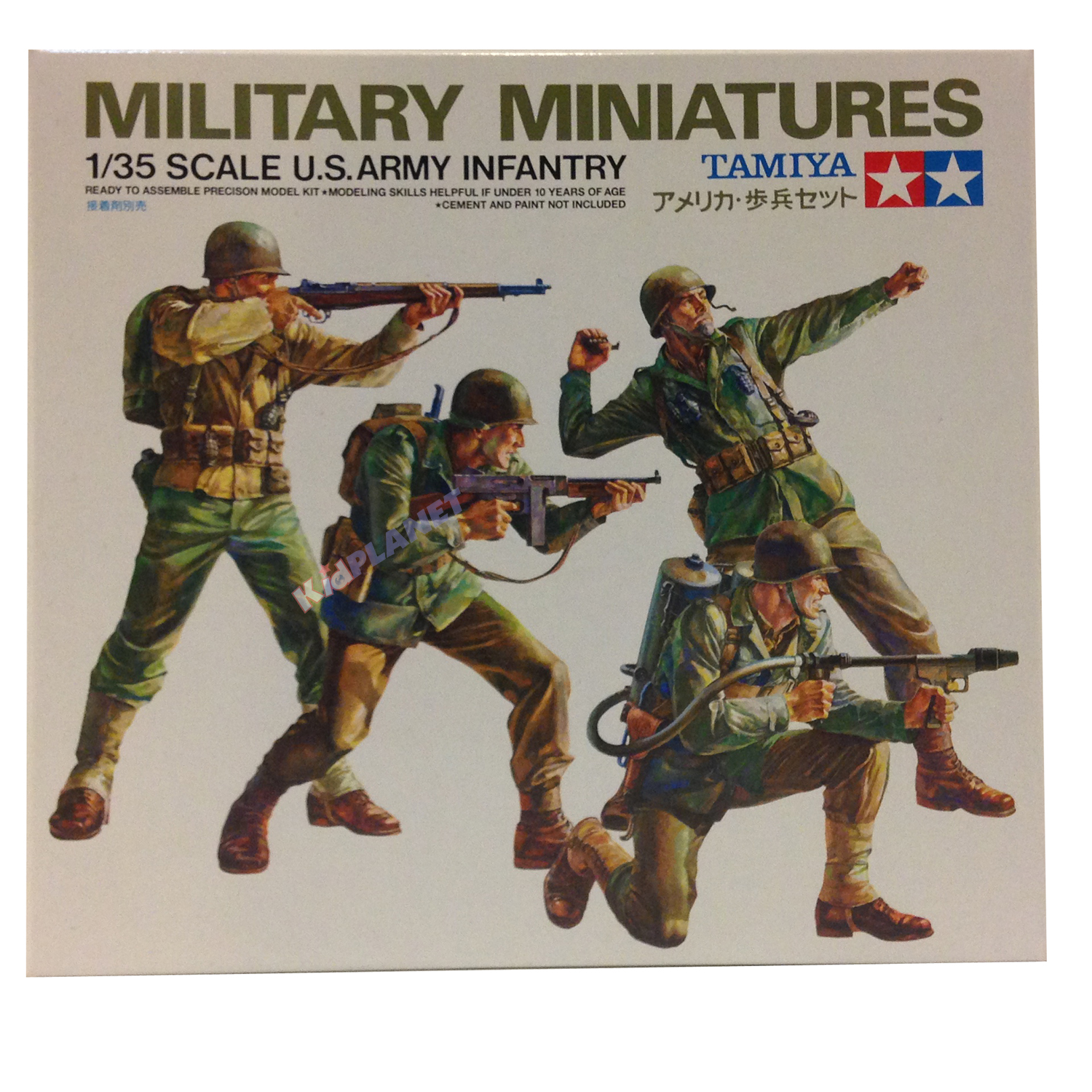 35013 Tamiya 1/35 Military Miniatures US Army Infantry