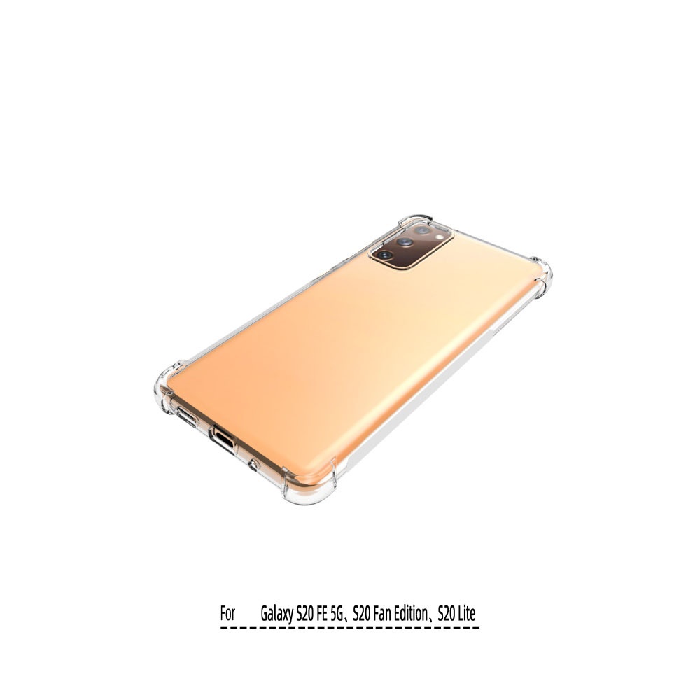 เคส Samsung Galaxy S20 FE 5G แบบ TPU ใสเสริมขอบและมุมกันกระแทก