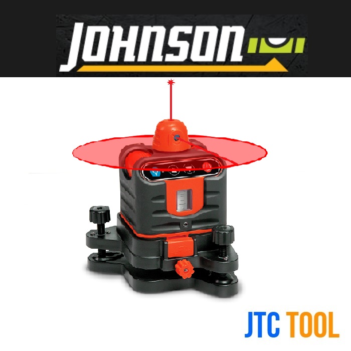 เลเซอร์ระดับแนวดิ่งและแนวราบ - Manual-Leveling Rotary Laser No.40-6502 [Brand: Johnson]