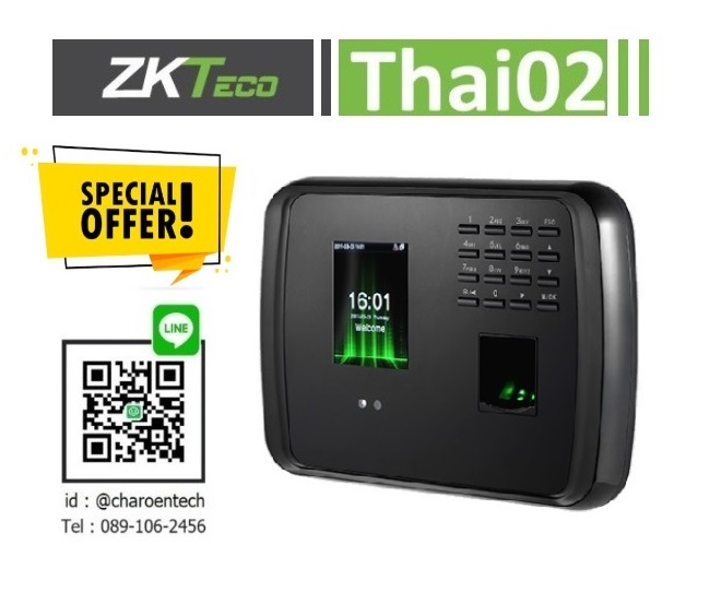 เครื่องสแกนใบหน้า zkteco thai02