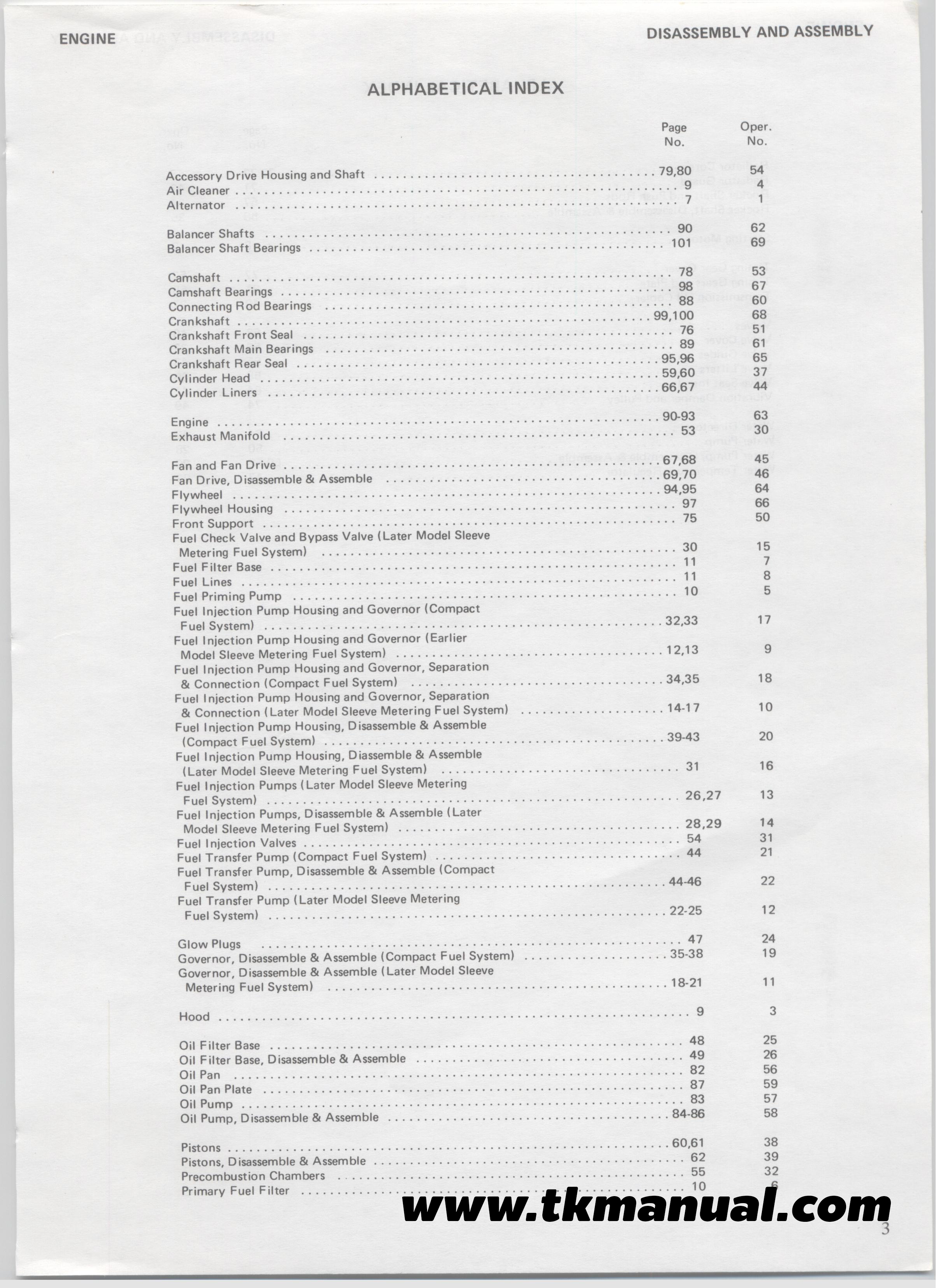 CD คู่มือซ่อม Caterpillar D4, D4D