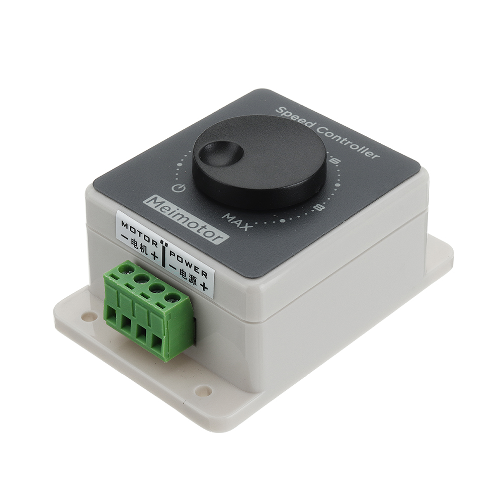 กล่องขับมอเตอร์ DC 12-48V PWM DC Motor Speed Controller High Power 10A
