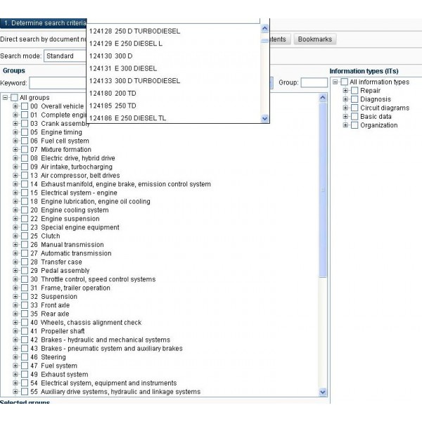 DVD ปรแกรมรวม คู่มือซ่อม และ WIRING DIAGRAM Mercedes BENZ V.2010