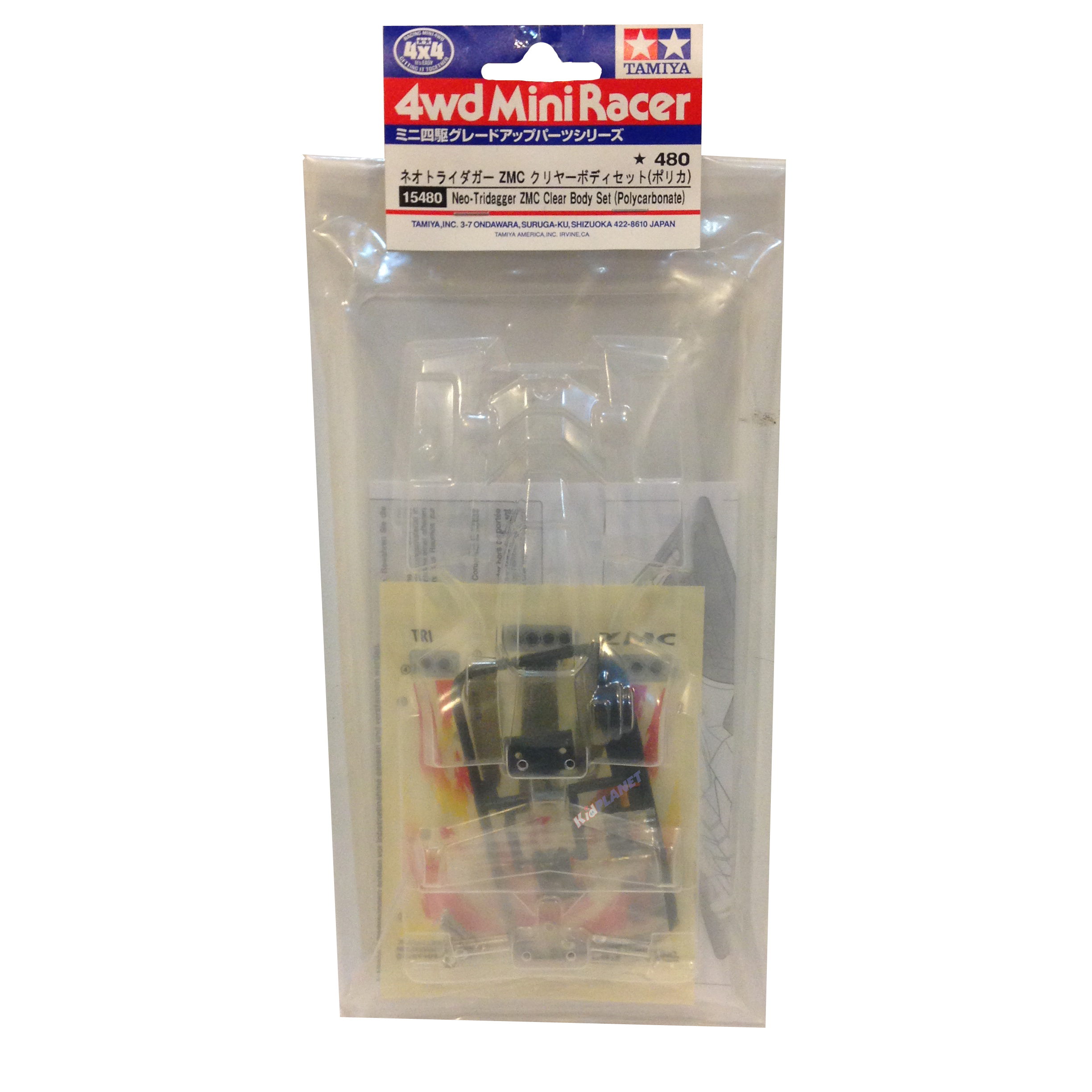 15480 Tamiya Neo-Tridagger ZMC Clear Body Set (Polycarbonate)