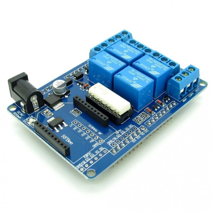 4 Channel Wireless Relay And Xbee Shield For Arduino V1.3