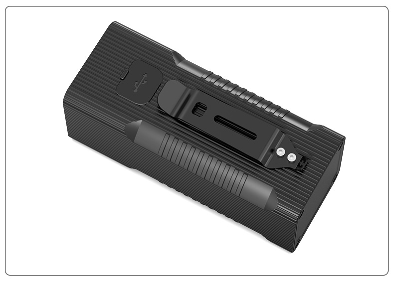 ไฟฉายจับถือ ขนาดกลาง Natfire BT60 P50 LED battery 12800 mah 7500K