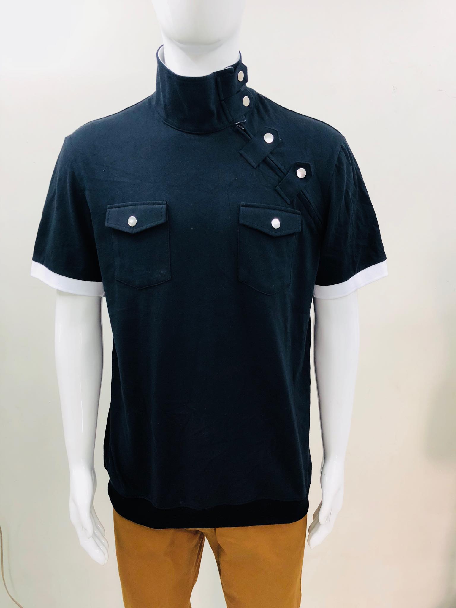 เสื้อคอจีน ผ้าซุปเปอร์ซอฟ ตัดตามสั่ง ขอลลูกค้าจากญี่ปุ่น