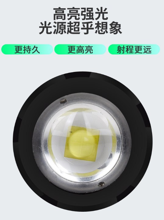 ไฟฉายคาดศีรษะแรงสูง หลอด P70 แสงเหลือง แบบขยายได้