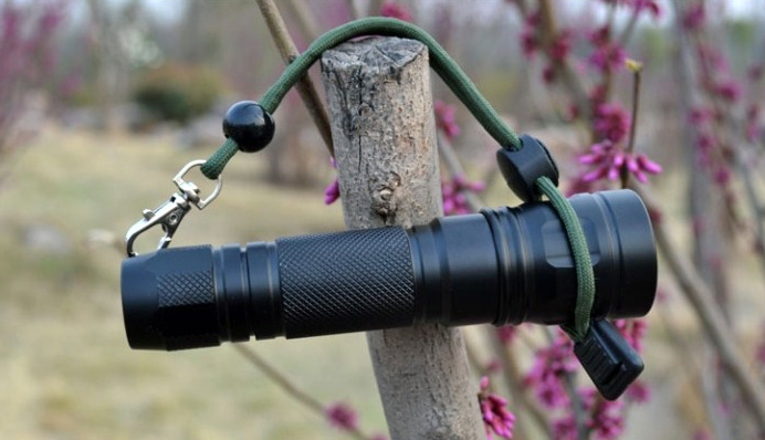 ไฟฉายพกพาแรงสูง Cree LED ชนิด T6 2 (U2)