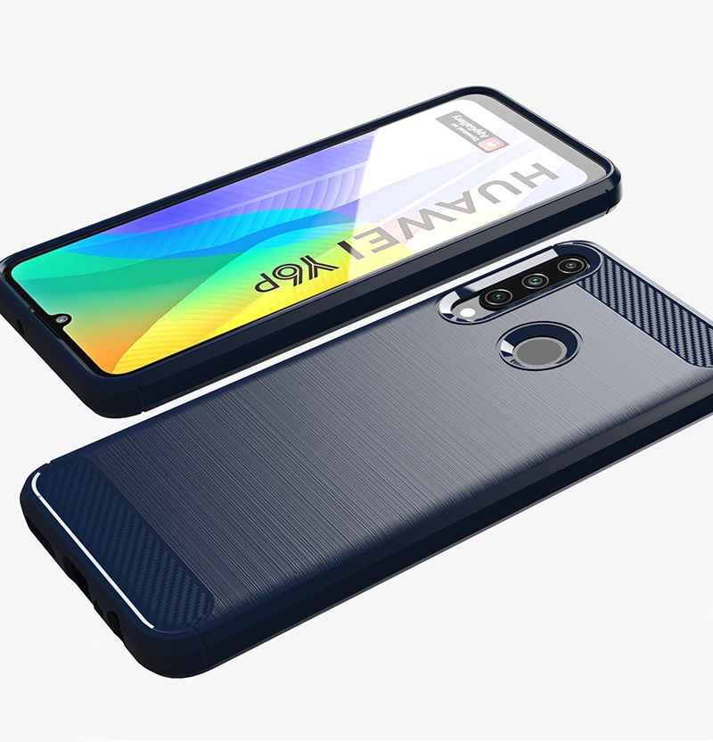 เคส Huawei Y6p ผลิตจาก TPU กันกระแทกได้ (VICKIE)