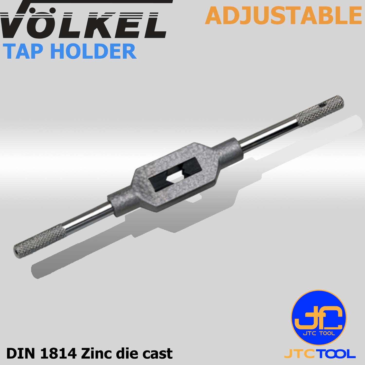 ด้ามขันต๊าปเกลียว - Adjustable Tap Wrenches Series 13000 [Brand: Volkel]