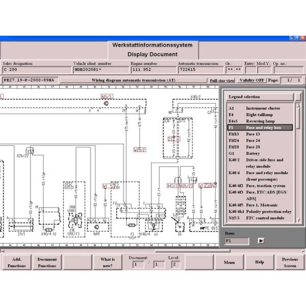 CD โปรแกรมรวม คู่มือซ่อม และ วงจรสายไฟ Wiring Diagram MERCEDES BENZ V.2006