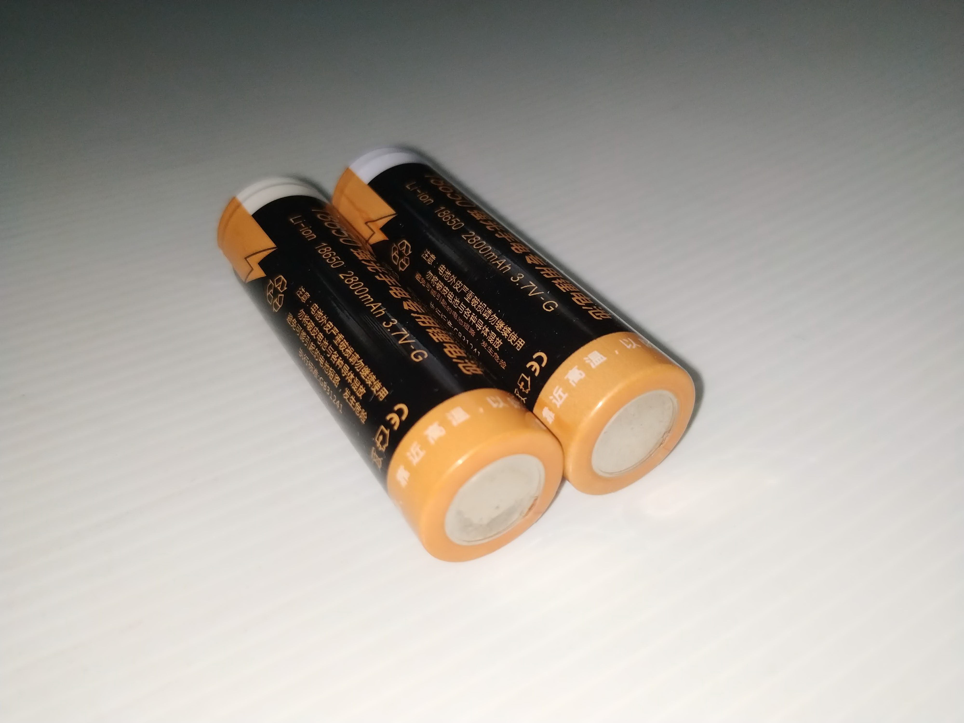 แบตเตอรี่คุณภาพดี Warsun 18650 ขนาดความจุ 2800 Mah