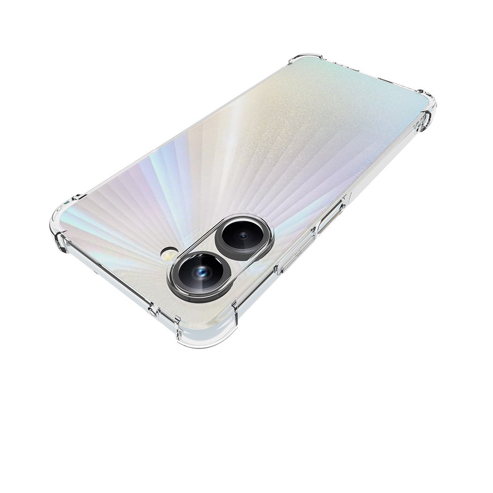 เคส realme 10 Pro แบบ TPU ใสเสริมขอบและมุมกันกระแทก