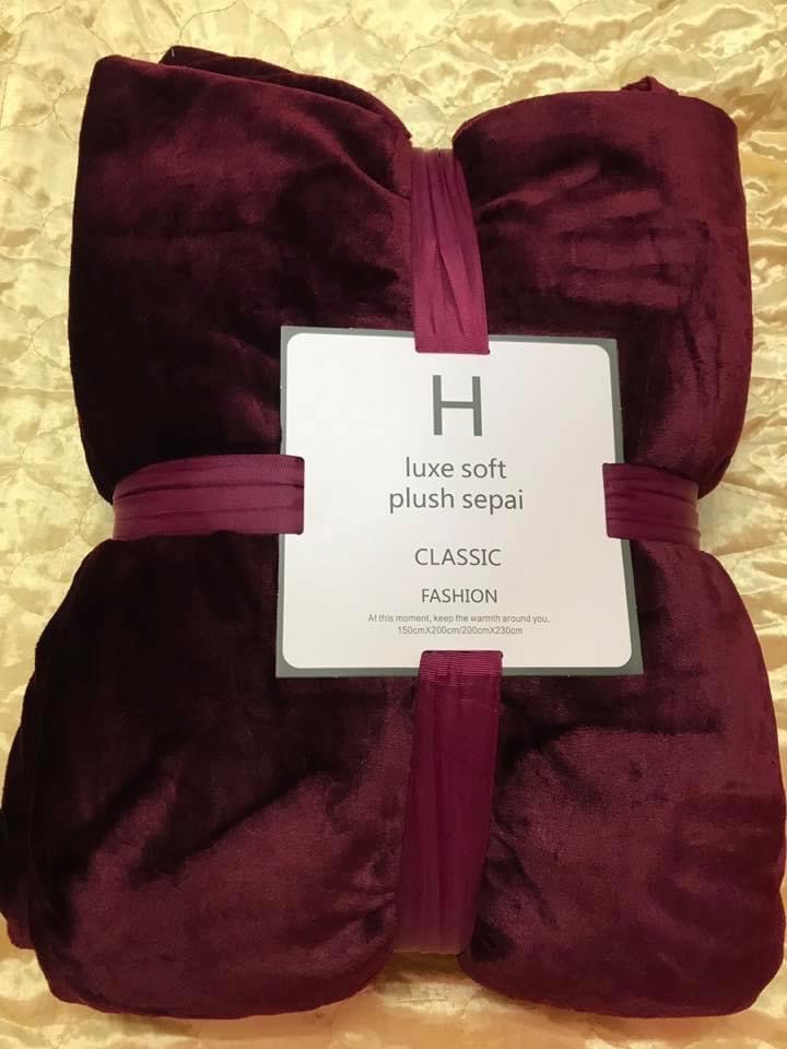 ผ้าห่มนาโนกำมะหยี่หนานุ่มพิเศษ เกรดส่งออกยุโรป ขนาดเทียบเท่า 8 ฟุต