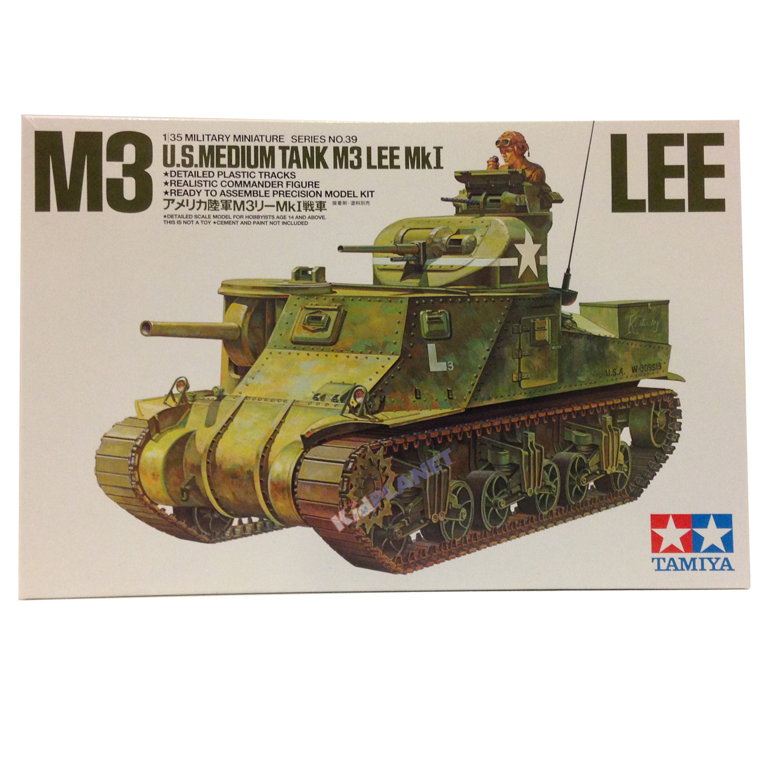 35039 TAMIYA MODEL 1/35 U.S. Medium Tank M3 Lee Mk
