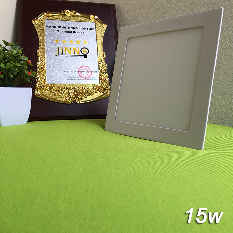 ไฟดาวน์ไลท์ ไฟซ่อนใต้ฝ้า led ทรงกลม 12W/ Panel light led square panel light 12W