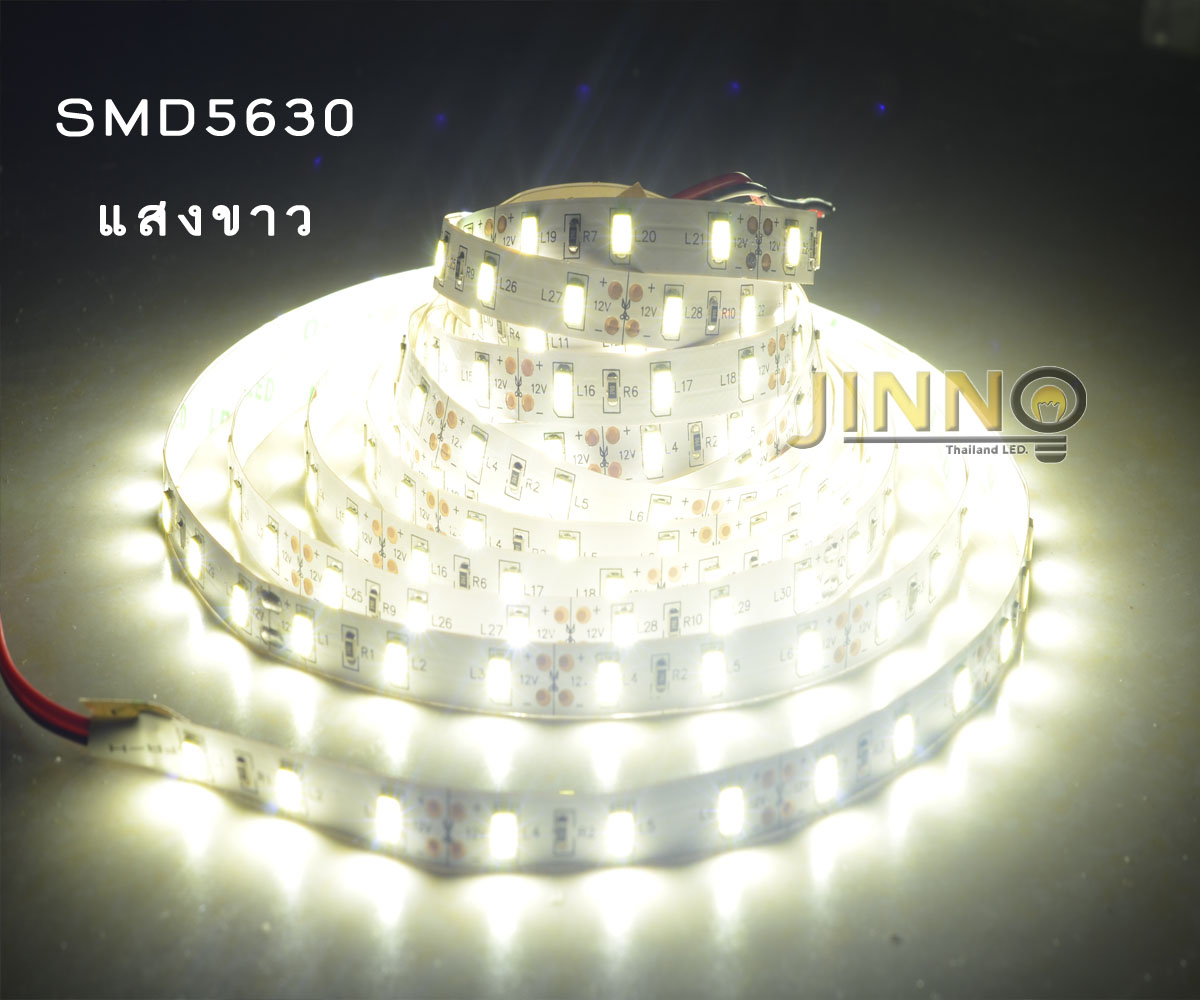 ไฟริบบิ้น 12v รุ่น 5630 IP20 : แบบไม่กันน้ำ