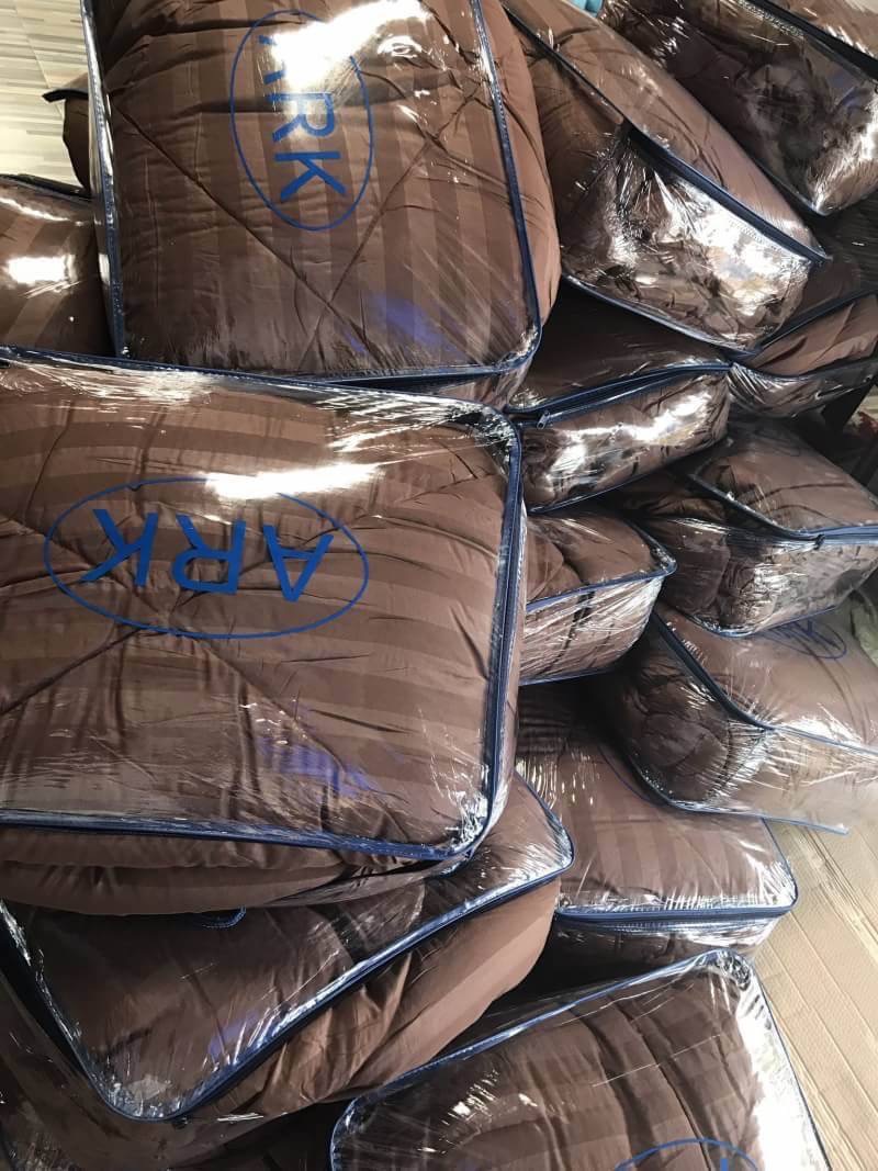 ชุดผ้าปูลายริ้ว เกรดพรีเมี่ยม 4ดาว 6ฟุต ผ้าห่ม 8ฟุต