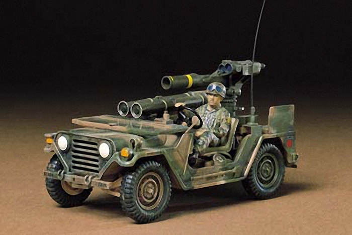 35125 TAMIYA MODEL 1/35 U.S. M151A2 W/TOW LAUNCHER KIT