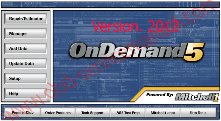 Mitchell Ondemand V.2012 โปรแกรมรวม คู่มือซ่อม และวงจรไฟฟ้า (service repair manual & wiring diagram) รถยนต์หลากหลายยี่ห้อ