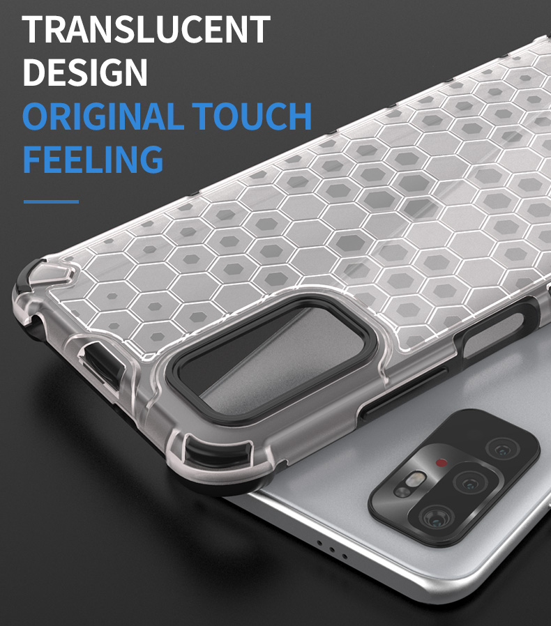 เคส Xiaomi Redmi Note 10 5G ลายรังผึ้งกันกระแทกได้