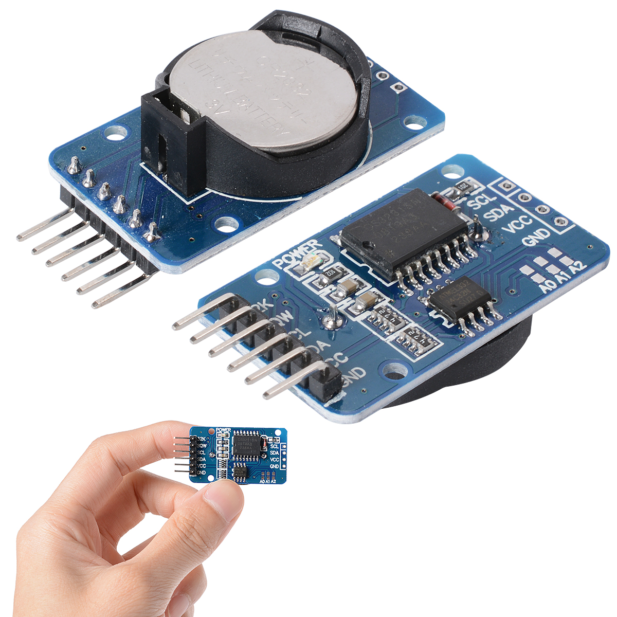 DS3231 AT24C32 IIC Precision Real Time Clock Module พร้อมถ่าน CR2032