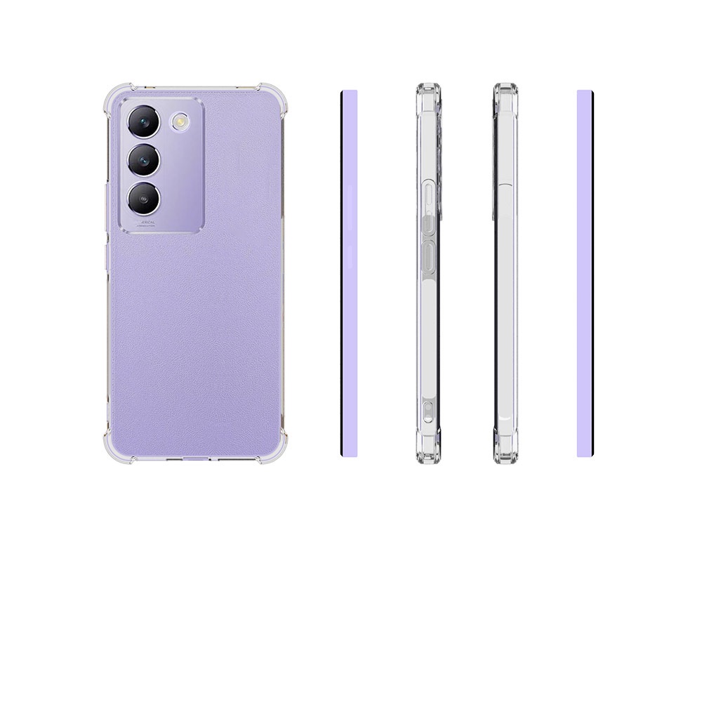 เคส vivo Y100 5G ใสเสริมขอบและมุมกันกระแทก